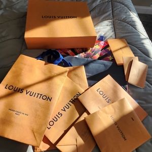 Various Louis Vuitton Empty Gift Bags